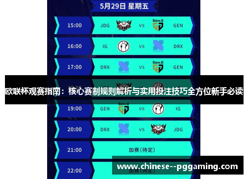 欧联杯观赛指南：核心赛制规则解析与实用投注技巧全方位新手必读